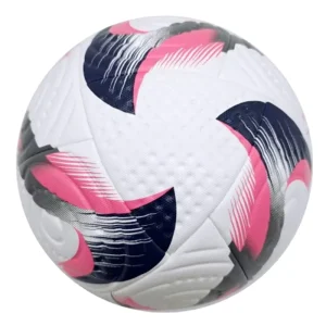 Thermal Bonded Football PU Leather Size 5 Durable Eco Friendly for Professional Training and Outdoor Use