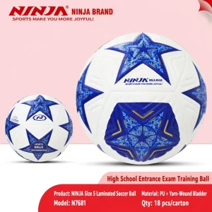 Thermal Bonded PU Soccer Ball Size 5 Match Football Supplier for Clubs Training Competition and Team Games Supply