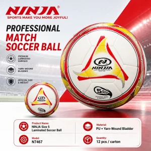 Thermal Bonded PU Soccer Ball Size 5 Match Football Supplier for Clubs Training Competition and Team Games Supply