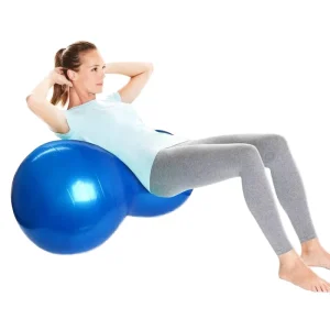 Thick Explosion proof Peanut Fitness Ball Children’s Sensory Integration Training Sports Massage Ball Inflatable Capsule Ball