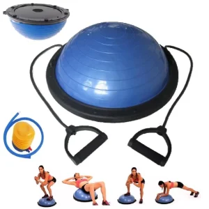 Thicken Non Slip Balance Half Ball Anti Burst Balance Ball Home Fitness Yoga Bosuing Ball