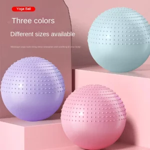 Thickened Explosion-Proof Soft Yoga Ball for Adults & Children-Sensory Training Massage Gym Use 55cm/65cm/75cm Sizes