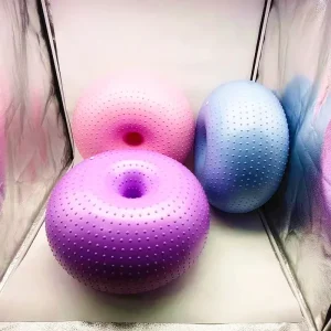 Thickened Large Yoga Donut Ball Apple Yoga Fitness Ball for Home Use