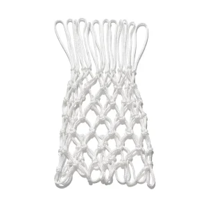 Thickened Weighted Pure White Competition Basketball Net for Professional Sports Court Equipment Customizable