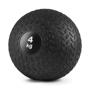 Threaded Slam Ball 4kg 20kg Sand Filled Non Slip Grip 9 13 Inch Rubber Medicine Ball Textured Surface for Fitness