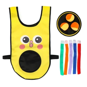 Throw the Game Cloth Custom Sticky Catch Vest Cloth Dodgeball Jersey for Outdoor Games Team Sports & Kids Activities