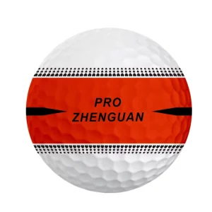 Top Ranking 3 Layer Cast Urethane Custom Logo Tournament Golf Balls USGA Conforming Soft Long Distance