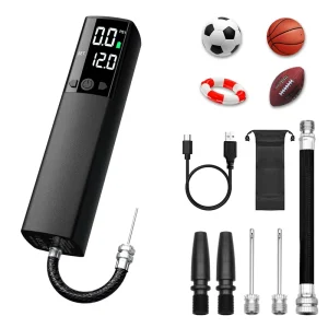 Top Seller Booming Ball Pump for Sports Balls Electric Basketball Pump Portable Cordless Air Pump 20000mAh Battery Fast