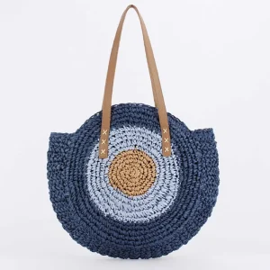 Tote Bag Womens Bags Beach Accessories Straw Bag Handcrafted Boho Ecofriendly Outdoor Travel Handbag