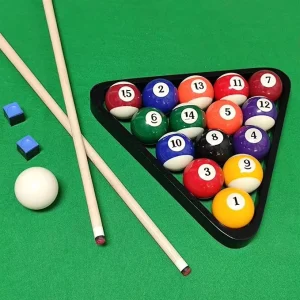 Tournament Grade Customizable ODM Pool Ball Set 16 Balls 2 1/4″ Regulation Size Phenolic Resin Complete Set