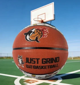 Training Custom Durable Basketball PU Leather Rubber Bladder 600 650g 5 6 AOYUN Brand OEM Logo Air Release Packaging