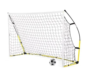 Training Equipment Frame Ball Pop Up Adult Kids Rim Target Door PVC Poles Nets Portable Set Soccer Post Football Goal