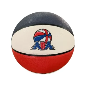 Transparent Ball Custom Logo Basketballs Red White Blue Color Net Basketball