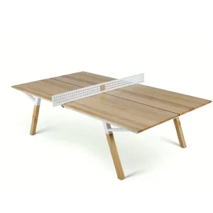 Trend Release Custom Solid Wood Foldable Durable Ping Pong Multifunction Dining Desk Indoor Space Customizable