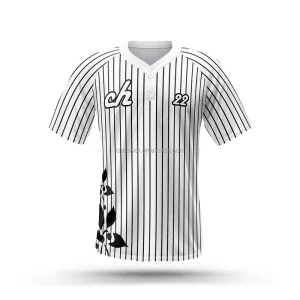 Two Button Softball Jerseys Baseball & Softball Wear Quick Dry Baseball Jerseys for Women
