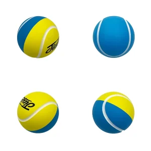 Two Color Hi Bounce Rubber Ball Promotion Rubber Bounce Handball Tennis Ball 6cm