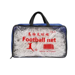 Two Piece Set of 7 Person Football Goal Nets for Outdoor Training & Matches Court Equipment with Two Targets 7player Soccer Net
