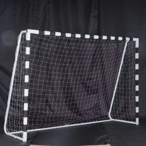 U jump Children Metal Soccer Goal Weatherproof Portable Net Rebound Football Customizable Color Outdoor