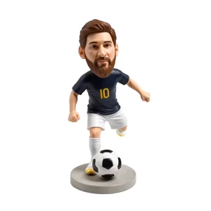 US Cup Customized 3D Photo Resin Trophy Hand-Painted Soccer Player Ornament Team Logo Base Personalized Football Award