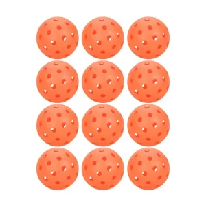 USA Pickleball Approved Official Ball PE Material Bulk Packs of Regulation Pickleballs for Outdoor Tournaments and Opens
