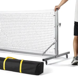 USA Standard 6.7m Pickleball Net System Anti Sag Polyester Mesh Professional Competition Net for Sports Court