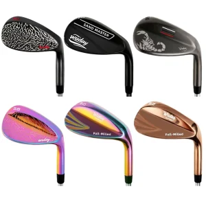 USGA Conforming 52 56 60 Degree Custom Logo Golf Wedge Heads For Men Custom Golf Wedge With CNC Milled Face Forged Wedge Set