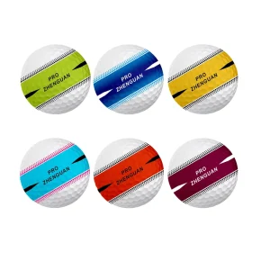 Ultra Durable High Spin Tournament Golf Balls Maximum Distance Tour Level Performance Cast Urethane USGA Conforming Three Piece