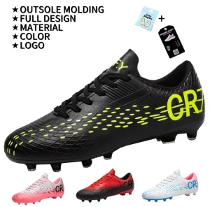 Unisex Customizable Professional Football Training Shoes High-Top Indoor Outdoor Factory Spring Autumn Summer Winter