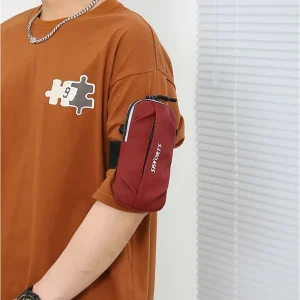 Unisex Running Fitness Equipment Cell Phone Holder Messenger Bags Portable Sports Mobile Phone Crossbody Arm Wrist Bag