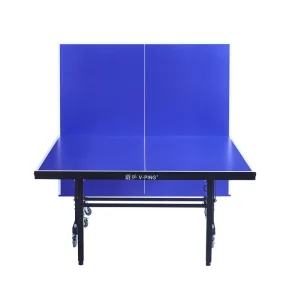 V PING T 4008 标准室内乒乓球桌，MDF板面厚度18毫米，可折叠，框架尺寸20X40毫米