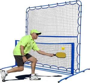 Versatile Pickleball Net Rebound Training Net Freely Convertible for Solo Practice Competitive Recreational