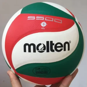 Voleibol Deflacted Microfiber PU Size 5 Customized Logo Volleyball Ball 5500 or 5000 for Indoor Outdoor Playing