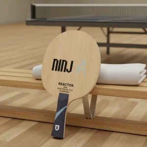 W701 7-Ply Limba & Ayous Carbon Fiber Fast Attack Table Tennis Racket Offensive Blade Horizontal Vertical Grip Options
