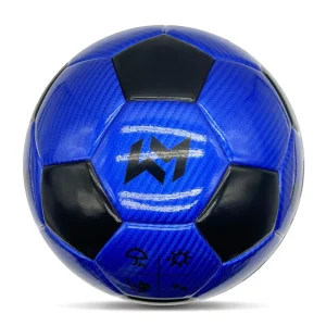 WELLMAN High Quality Durable Indoor Outdoor Standard Size 5 Soccer Ball Custom Logo Eco friendly Thermal Bonded Braided Double