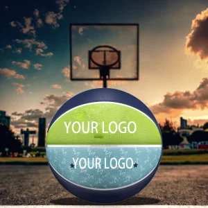 WUNIQUE Size 29.5 Custom Logo Official Training Basketball Composite Leather PU Cover Eco Friendly Durable High