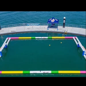 Water Play Equipment Inflatable SUP Polo Field Water Polo Pitches Water Football Field for Sport Games