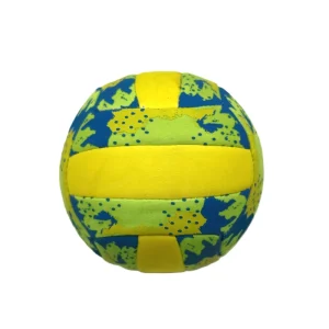 Waterproof Neoprene 16cm Yellow Promotional Toy Kids Play Beach Ball for Volleyball Soccer American Football
