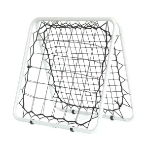White 75X75CM Soccer Rebounder Goal Football Training Equipment