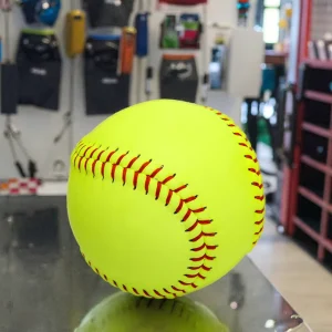 White Slowpitch Softball Balls Outdoor Sports Equipment Game Softball