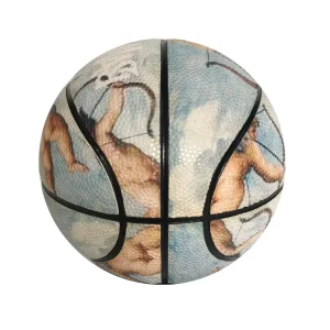 Wholesales Low Price High Quality Hygroscopic Leather Basketball Custom Basketball in Bulk Size 7