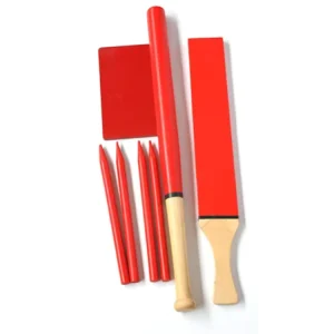 Wooden Bat Cricket and Ball Set Outdoor Sports Equipment Softball Yard Games Sports Entertainment Product