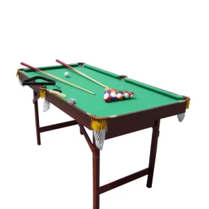 Wooden Folding Pool Table 6ft