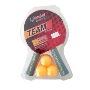 Wooden Table Tennis Set Table Tennis Racket Set Paddle Bat Training Equiment