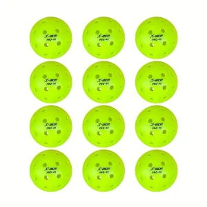 X ACE PRO 40 Pickleballs 6 12pcs Outdoor Pickleball Balls
