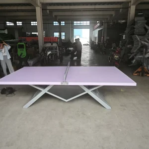 XDY Steel Legs Sport Table Tennis Table with Wooden Case Packaging Model XD PPQZ 110kg Indoor Outdoor Use
