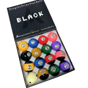 Xikuno High Quality 57.2mm Billiards Pool Balls Set 16 Pieces