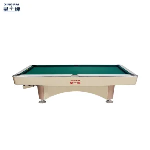 Xingpai Star A138 9B Professional Tournament Slate American Pool Table 9ft Solid Wood Rails and Legs Home Indoor