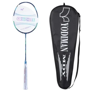 YODIMAN Carbon Fiber Graphite PU Woven Lightweight 75g High Quality Durable High Performance Badminton Racket