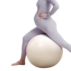 Yoga Ball Fitness Ball Extra Thick Anti Burst PVC Material 65cm Diameter Eco Friendly Maternity Labor Support for Pregnant