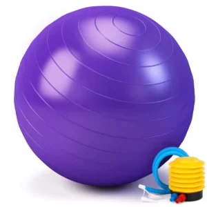 Yoga Ball Fitness Ball TPE 55cm with Customized Logo Thickened Explosion-proof